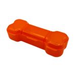 EZY DOSE Kemik Şekilli Hap Kılıfı, İlaç Planlayıcı, Vitamin Düzenleyici Kutusu, Günlük Dozlar için Haftalık Dispenser, 3 Ayrı Büyük Bölme, Kullanışlı ve Kullanımı Kolay, Evcil Hayvan Dostu, Turuncu,