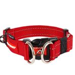 Ezydog Collar Double Up Kırmızı Köpek Boyun Tasması