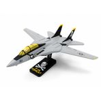 F-14 Tomcat Savaş Uçağı Maketi | Metal Gövdeli Koleksiyon Model Uçak | Standlı Dekoratif Uçak Maketi | Havacılık Tutkunlarına Hediye