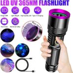 F.b.ı F-365 Uv 20W Şarjlı 26650 Pilli Profesyonel El Feneri - Renkli