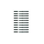 F.c. Multimark 1523 Permanent Asetat Kalemi 0.4 Mm (S) Siyah 10'Lu Paket