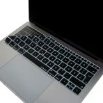F Klavye Laptop Macbook Pro Kılıf Daktilotip Baskı 12İnç A1534-13İnç A1708 İle Uyumlu