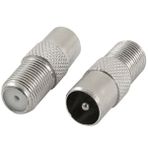 F Konnektör E-320L Dişi Anten Fiş 60 Ohm Erkek Dönüştürücü Jak (D-04)