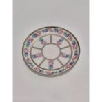 F. Legrand Limoges Çiçek Desenli Porselen Fincan Tabağı 13Cm