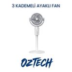 F1 Masaüstü ve Ayaklı Fan Şarjlı Döner Başlı Zaman Ayarlı Kumandalı 5 Kademeli Vantilatör