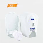 F205 Köpük Sabun Aparatı Beyaz 500 ml 2 Adet - Renk: Beyaz
