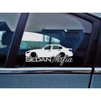 F30 3-series Kelebek Cam Araba oto Sticker 19 cm 2 Adet