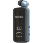F580 Dijital Göstergeli Makaralı Titreşimli Bluetooth Kulaklık Mavi - Orjinal