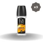 Fa Fresh & Free Lıme&gınger Roll-On 50 ml - 3 Adet