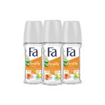 Fa Freshly Free Cucumber Melon 3x50 ml Roll-On