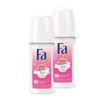 Fa Freshly Free Greyfurt Liçi 2x50 ml Roll-On