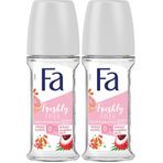 Fa Freshly Free Greyfurt & Liçi Kadın Roll-On 1 Adet 2li paket