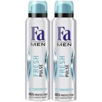 Fa Men Fresh Pulse 2x150 ml Deodorant