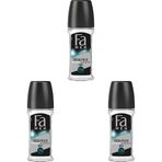 Fa Men Fresh Pulse Terleme Karşıtı Roll-On 50 ml Erkek 1 Adet 3lü paket