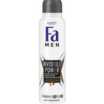 Fa Men Invisible Power Erkek Deodorant Sprey, 150 ml, Clean Fresh Scent