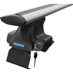 Fa Otomotiv Honda Civic 7 Hatchback 2001 - 2005 Model Arası Uyumlu Ara Atkı Tavan Barı Trophy Gri