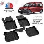 Fa Otomotiv Volkswagen Caddy 4d Havuzlu Paspas 2004 – 2009 Model - Siyah