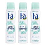 Fa Soft Control 3x150 ml Kadın Sprey Deodorant