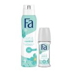 Fa Soft & Control Jasmine 50 ml Roll-on + 150 ml Deodorant