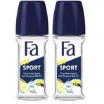 Fa Sport Erkek Roll-On 50 ml Turunçgil Aromalı 1 Adet 2li paket