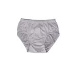 FAAL 5'Li Paket%100 Pamuk Erkek Çocuk Slip Külot, Beyaz, 7-8 Yaş