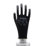 Faba Ep-1321 Siyah Nitril Polyester Eldiven-L