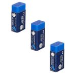 Faber Castel 187170 Exam Eraser Mavi 3'lü Sinav Silgisi