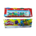 Faber Castel- Play-Doh Oyun Hamuru 4 Renk Ikili Set Bir Arada
