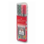 Faber Castell 0.4 mm 10 Adet 10 Renk Kutu Grip Finepen