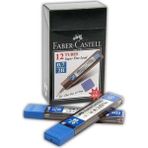 Faber Castell 0.7 Uç Boyutlu Mekanik Kurşun Kalem 12'li Paket Mavi Renkli Kalem Uçları Profesyonel Kullanım - Standart