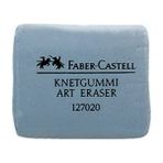 Faber-Castell 1 Adet Gri Hamur Silgi Kırtasiye Ürünü Yumuşak ve Etkili Temizlik