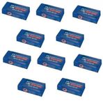Faber Castell 10 Adet Dust Free Mavi Sınav Silgisi