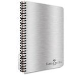 Faber-Castell 100 Yaprak Çizgili PP Kapak Metalik Defter
