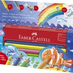 Faber-Castell 110908 – boyama seti Jumbo Grip Unterwasserwelt, metal kılıf