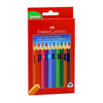 Faber-Castell 1116615 12 Renk Jumbo Üçgen Kuru Boya