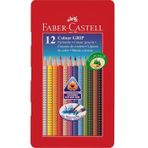 Faber-Castell 112413 Color Grıp 12'li Kuru Boya Kalemi