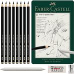Faber Castell 115220 Pitt Graphite Matt 11 Parça Dereceli Kalem Seti
