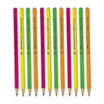 Faber-Castell 12 Adet Candy Kurşun Kalem Renkli HB Derece ile Kolay Silinebilir Yazım