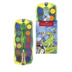 Faber Castell 12 Renk Sulu Boya 1 Adet dinozor Suluboya 12 li Değişebilir Tablet Connector