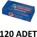 Faber Castell 120 Adet Orta Boy Mavi Sınav Silgisi