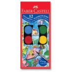 Faber Castell 125012 12 Renk Büyük Boy Sulu Boya