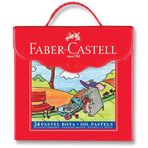 Faber-Castell 125125 Çantalı 24'Lü Pastel Boya
