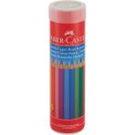 Faber-Castell 12'li Jumbo Üçgen Kuru Boya Kalemi Canlı Renkler Ergonomik Tasarım ile Kolay Kullanım