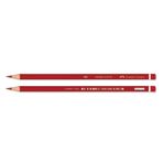 Faber-Castell 12'li Kırmızı Kopya Kalemi, Yüksek Kaliteli Mine, Kırılmaya Dayanıklı Uç, Sürdürülebilir Gövde