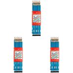 Faber-Castell 12'li Köşeli Mercanlı Kurşun Kalem 3lü paket