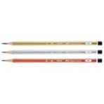 Faber Castell 12'li Metalik Silver Üçgen 2B Kurşun Kalem