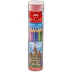 Faber-Castell 12Lİ Metaltüp Kuru Boya - Renkli