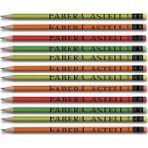 Faber-Castell 12'li Renkli Kurşun Kalem Seti – Karışık Canlı Renkler, 17,5 cm, Okul ve Ofis Kullanımına Uygun