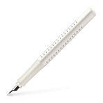 Faber-Castell 140821 - Grip 2010 dolma kalem, kalınlık B, Hindistan cevizi sütü, 1 adet
