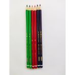 Faber Castell 1420 6 Adet 2 Yeşil 2 Kırmızı 2 Mavi Başlık Kalem Seti
